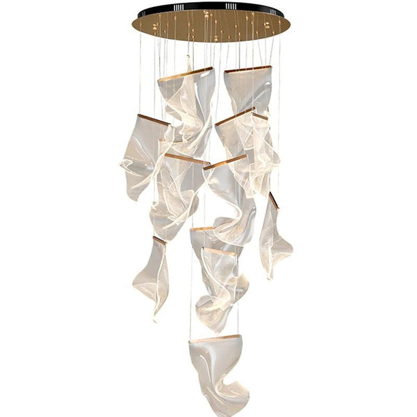 Flame Branch Chandelier-chandeliers for dining room,chandeliers for stairways,chandeliers for foyer,chandeliers for bedrooms,chandeliers for kitchen,chandeliers for living room-Arialamps