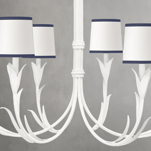 Fontara Dark Blue Reed Chandelier - Arialamps