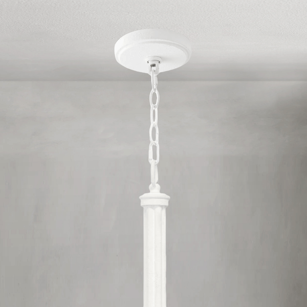 Fontara Dark Blue Reed Chandelier - Arialamps