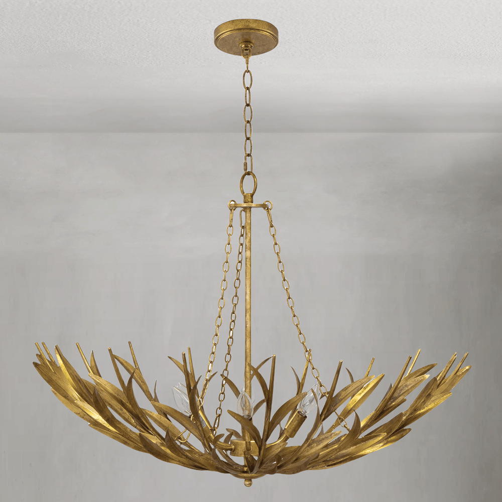 Fontara Reed Basin Chandelier - Arialamps