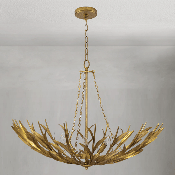 Fontara Reed Basin Chandelier - Arialamps