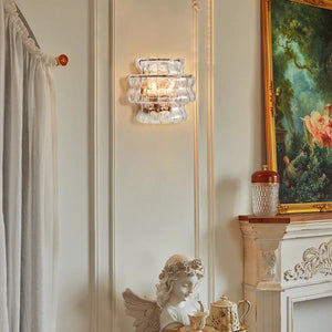Ghiacio Glass Wall Sconce-