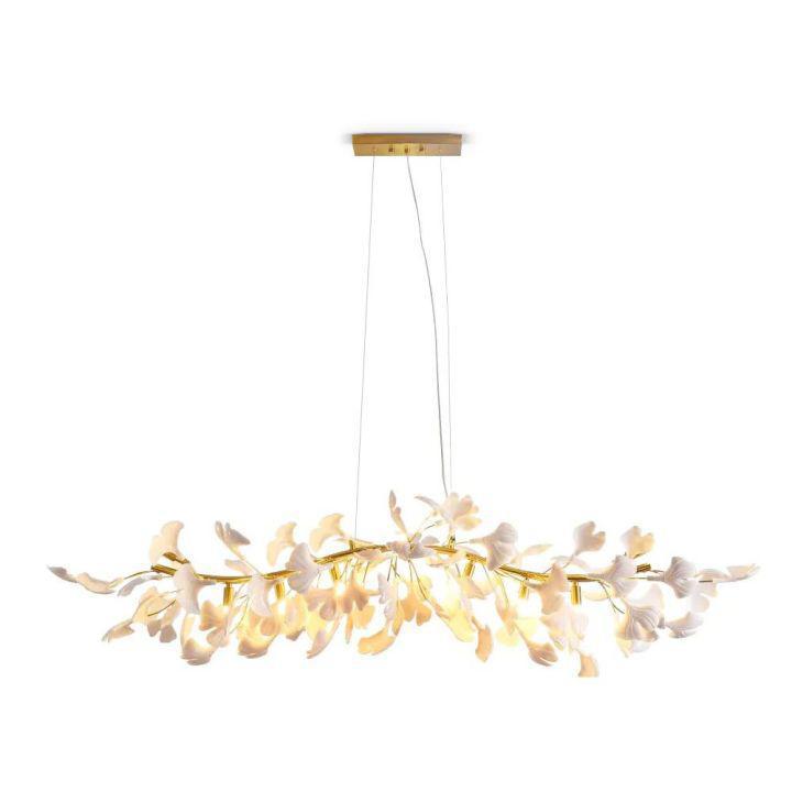 Ginkgo Luxury Chandelier Style C-chandeliers for dining room,chandeliers for stairways,chandeliers for foyer,chandeliers for bedrooms,chandeliers for kitchen,chandeliers for living room-L 31.5″(80cm) x W 17.7″(45cm) x H 13.8″(35cm) (G9*6)-Arialamps