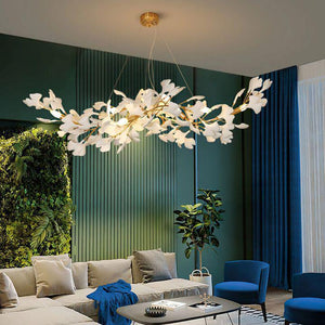 Ginkgo Luxury Chandelier Style F-chandeliers for dining room,chandeliers for stairways,chandeliers for foyer,chandeliers for bedrooms,chandeliers for kitchen,chandeliers for living room-10 Lights: L 47.2''(120cm) x W19.7''(50cm) x H 59''(150cm)-Arialamps