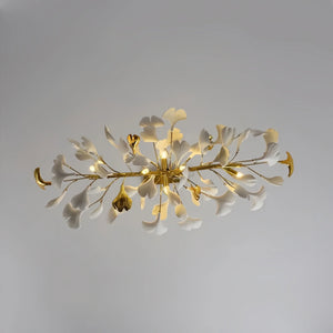 Ginkgo Luxury Linear Chandelier Style C-