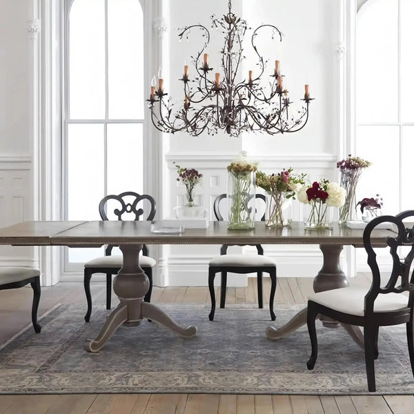 Gothic Claudette 12 - Light Round Chandelier - Arialamps