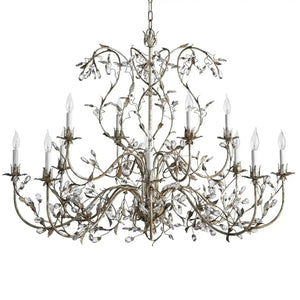 Gothic Claudette 12 - Light Round Chandelier - Arialamps