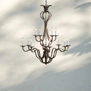 Grand 12 Light Chandelier - Arialamps