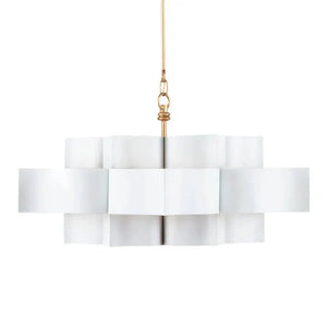 Grand Lotus Large Black Chandelier - Arialamps