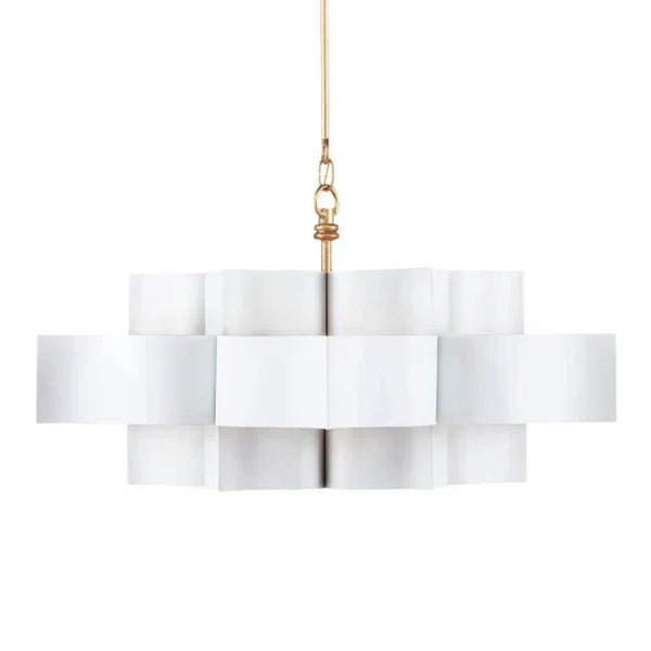 Grand Lotus Large Black Chandelier - Arialamps