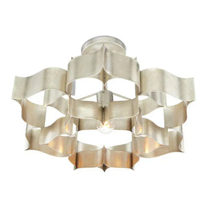 Grand Lotus Large Black Chandelier - Arialamps