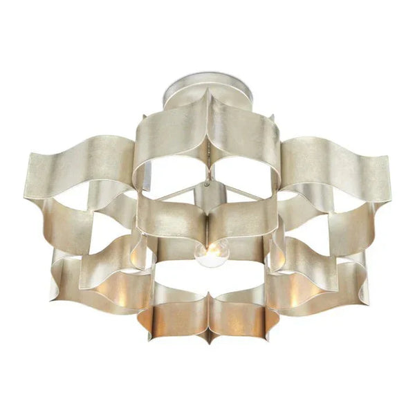 Grand Lotus Large Black Chandelier - Arialamps