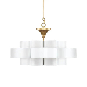 Grand Lotus Large Black Chandelier - Arialamps