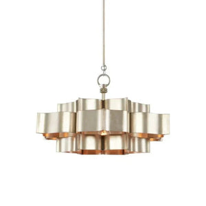 Grand Lotus Large Black Chandelier - Arialamps