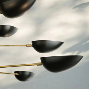 Graphica Chandelier 38" 73'' - Arialamps