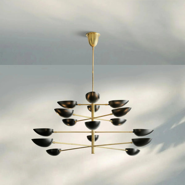 Graphica Chandelier 38" 73'' - Arialamps