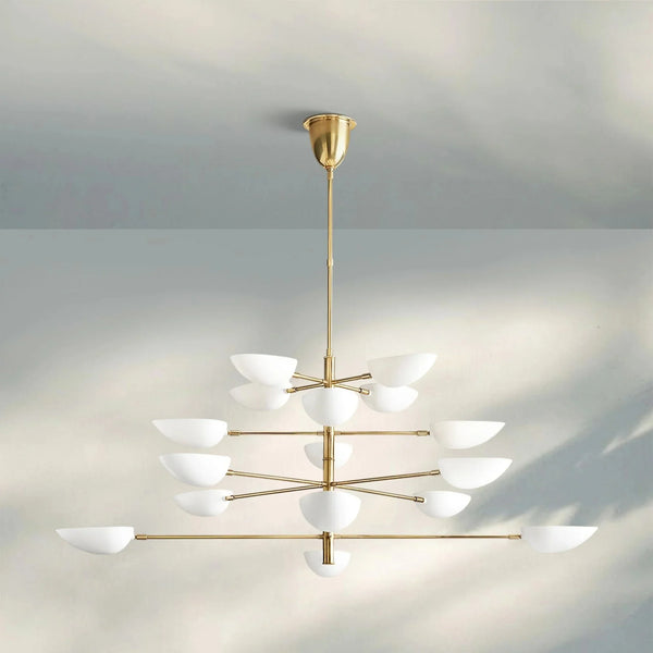 Graphica Chandelier 38" 73'' - Arialamps