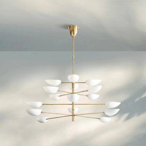Graphica Chandelier 38" 73'' - Arialamps