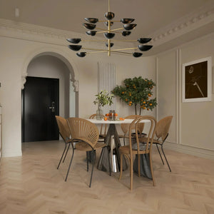 Graphica Chandelier 38" 73'' - Arialamps