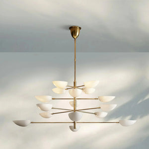 Graphica Chandelier 38" 73'' - Arialamps