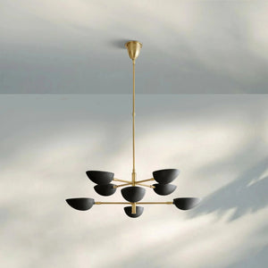 Graphica Chandelier 38" 73'' - Arialamps