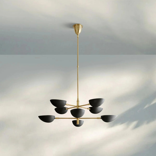 Graphica Chandelier 38" 73'' - Arialamps