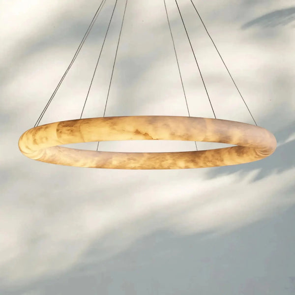 Halima Halo Chandelier - Arialamps