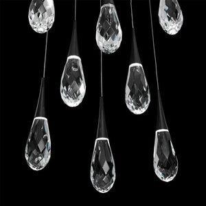 Hibiscus Square LED Multi Pendant Light - Arialamps