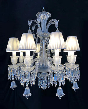High Quality Lustre Zanith 8 Lights Chandelier - Arialamps
