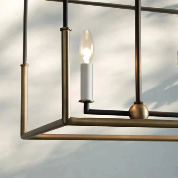 Holt 4/5 Lights Linear Chandelier - Arialamps