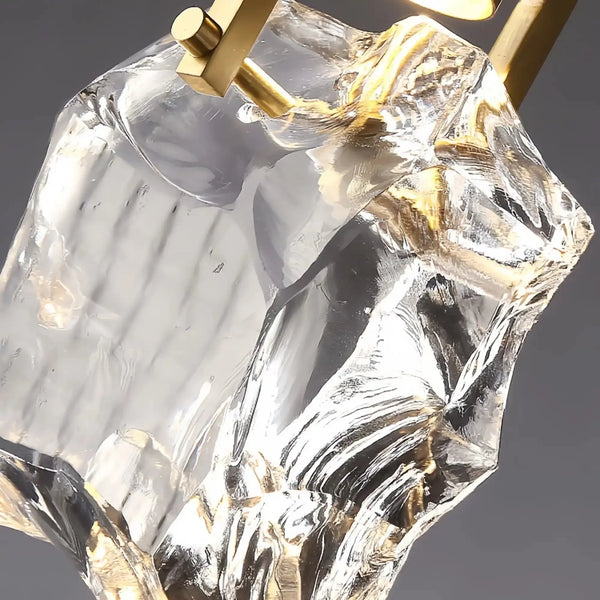 Irregular crystal pendant 6 styles - Arialamps