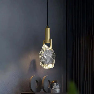 Irregular crystal pendant 6 styles - Arialamps