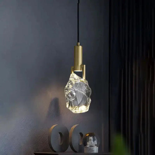 Irregular crystal pendant 6 styles - Arialamps