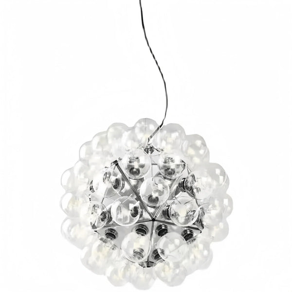 Italian Designer Creative Glass Ball Chandelier Scandinavian Dandelion Hallway/Entryway/Staircase Light Fixture - Arialamps