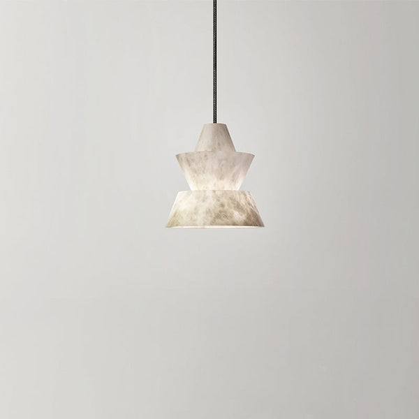 Lab Small Alabaster Coffee Table Pendant, Modern Pendant Light Besides Bed