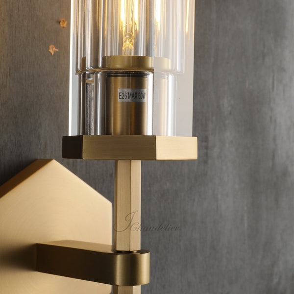 Lambel Hexagonal Wall Sconce 14"19"