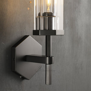 Lambel Hexagonal Wall Sconce 14"19"