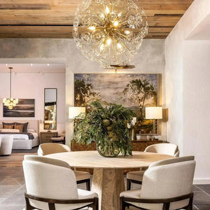 Lily Round Chandelier 8/10/19 Light - Arialamps
