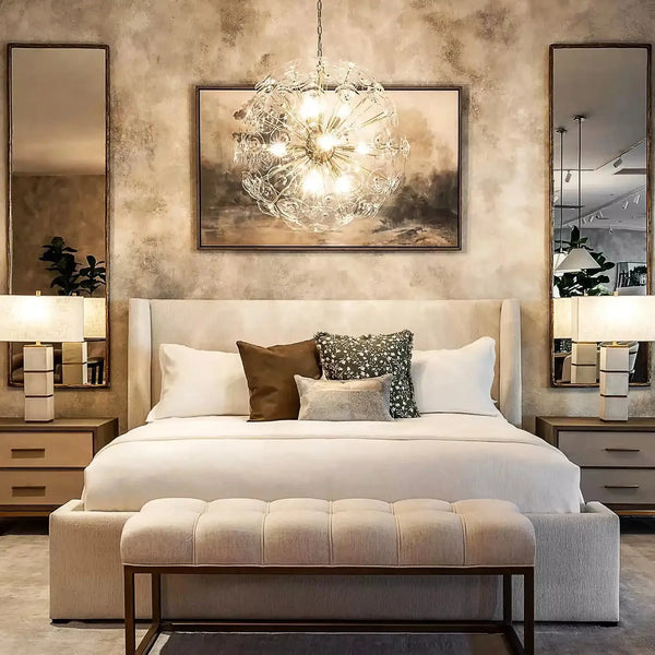 Lily Round Chandelier 8/10/19 Light - Arialamps