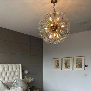 Lily Round Chandelier 8/10/19 Light - Arialamps