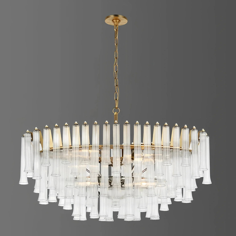 Lorelei X - Large Oval Round Chandelier - Arialamps