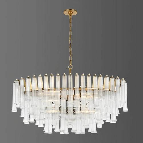 Lorelei X - Large Oval Round Chandelier - Arialamps