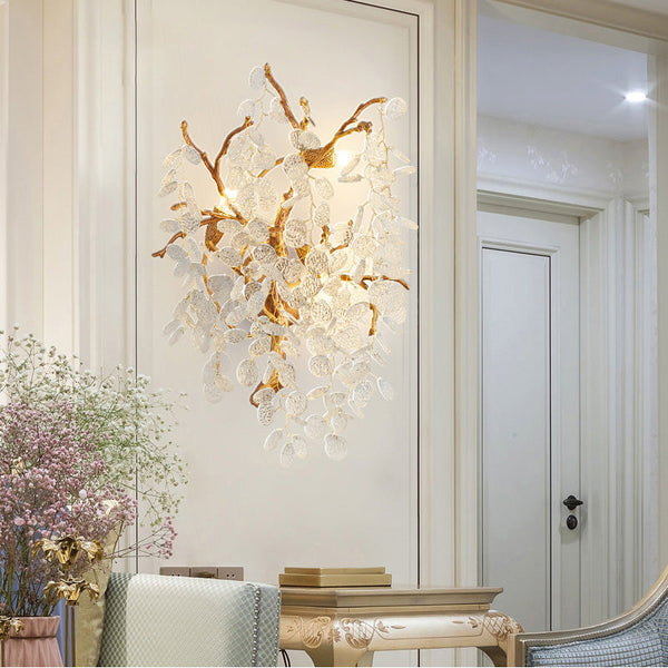 Lorna Branch Wall Sconces-wall sconce for bedroom,wall sconce for dining roo-Arialamps
