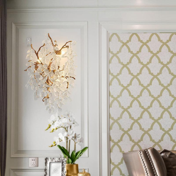 Lorna Branch Wall Sconces-wall sconce for bedroom,wall sconce for dining roo-Arialamps