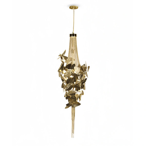Luxury McQueen 6 Light Crystal Pendant-