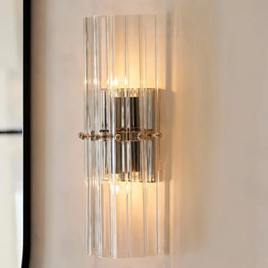 Mallory Glass Wall Sconce - Arialamps