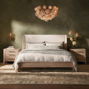Mandoza Chandelier 19/37 Light-Lighting-37 LIGHT-Nickel-Arialamps