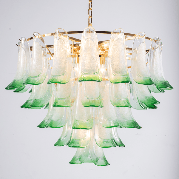 Marielle Mid Century Petal Chandelier - Arialamps