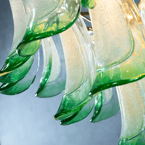 Marielle Mid Century Petal Chandelier - Arialamps