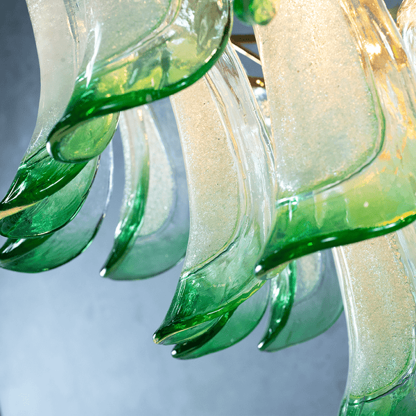 Marielle Mid Century Petal Chandelier - Arialamps